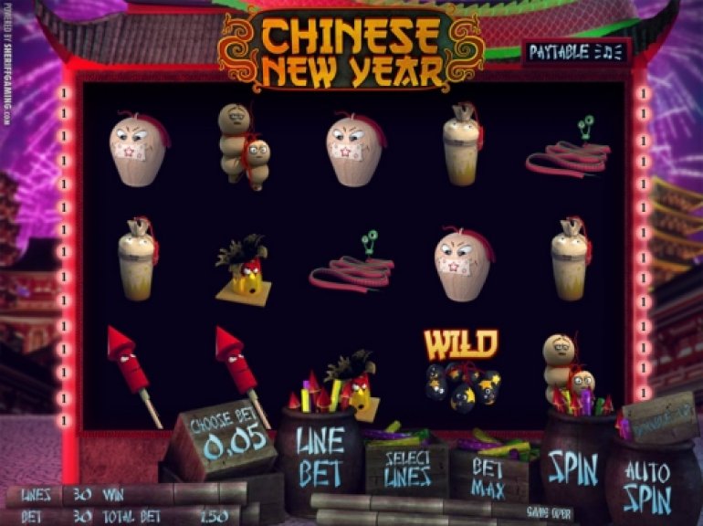 Игровой автомат Chinese New Year «Китайский Новый год»